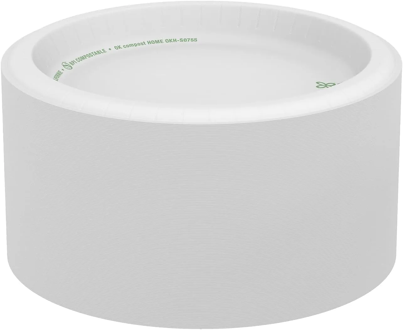 DIXIE BASIC 8 1/2IN LIGHT-WEIGHT PAPER PLATES BY GP PRO, WHITE, 500 PLATES PER CASE