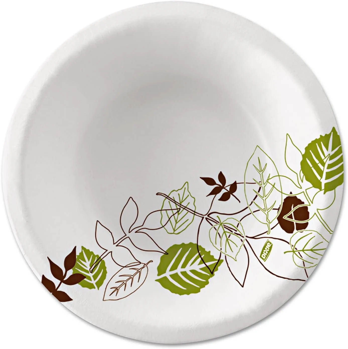 Dixie Ultra SXB12WSPK Bowls, Heavy Weight, 12oz., 125/PK, Pathways/White
