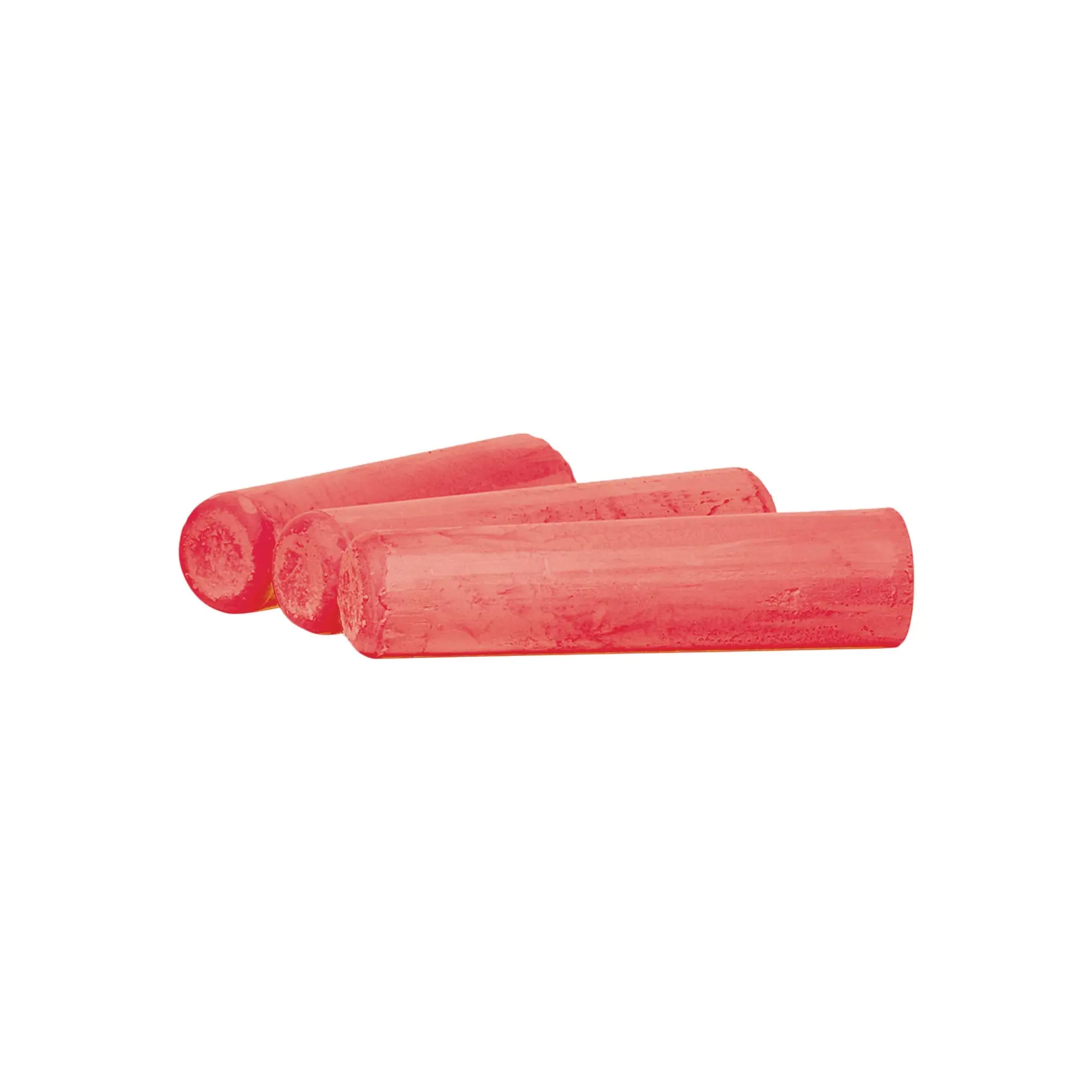 Dixon Industrial Fluorescan Tapered Chalk, 4 x 1" Sticks, Red, 144-Count Pack (12001)