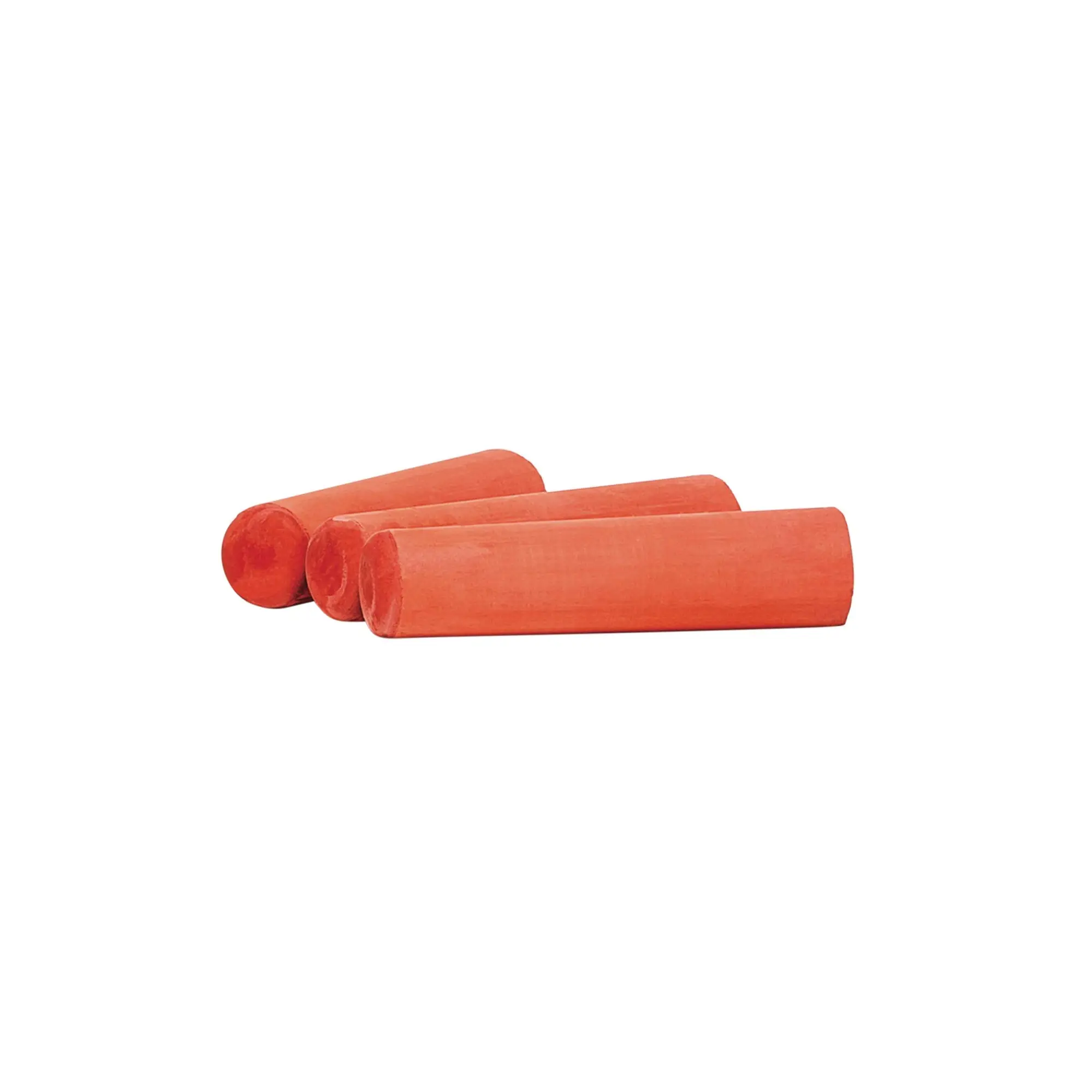 Dixon Industrial Railroad Crayon Chalk with Tapered 4" x 1" Sticks, 72-Pack, Red (88811)