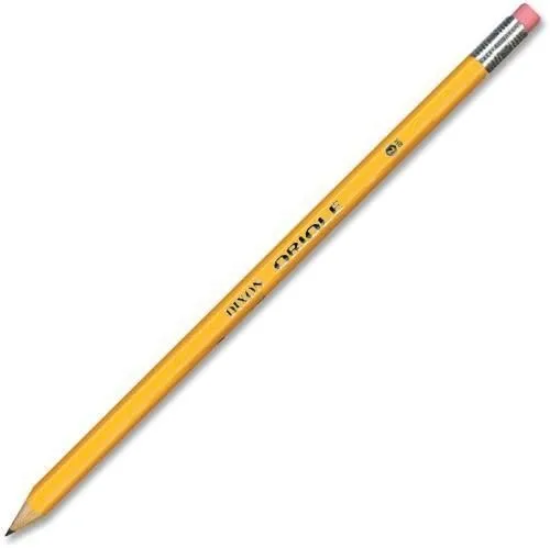 Oriole Wood Pencils, 2HB Medium Lead, Black DIX12872