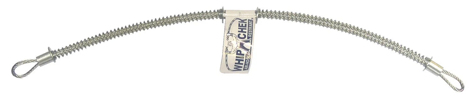 Dixon Valve & Coupling WB1 Style W King Safety Cable for 1/2" to 1-1/4" Hose ID, 1/8" Cable Diameter, 20-1/4" Length