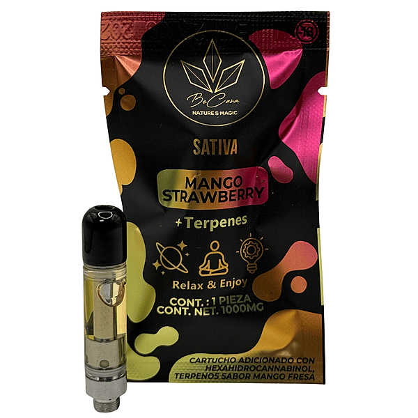 BeCana Mango Strawberry THC Carts
