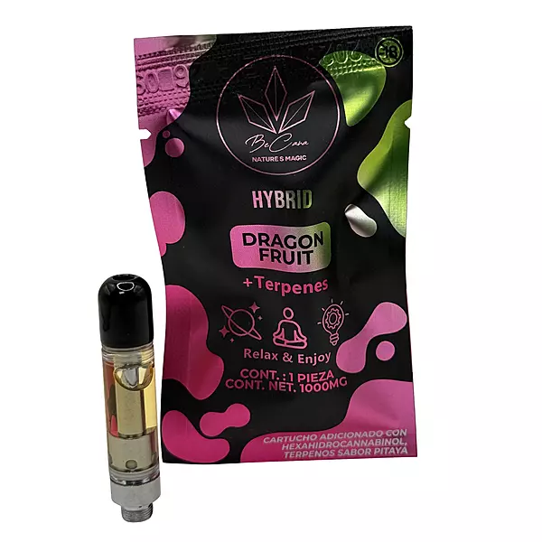 BeCana Dragon Fruit THC Carts