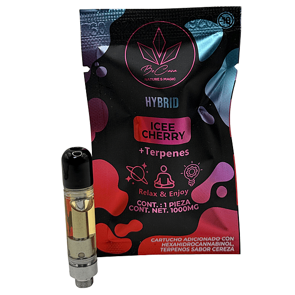 BeCana Icee Cherry THC Carts