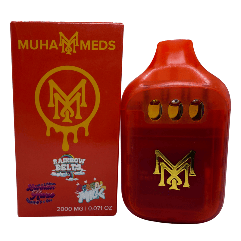 Muha Meds Rainbow Belts THC Vapes