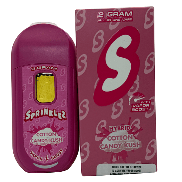 Sprinklez Cotton Candy Kush THC Vapes