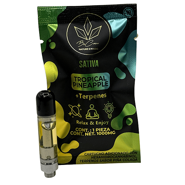 BeCann Tropical Pineapple THC Carts