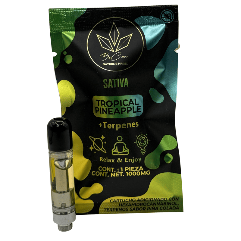 BeCann Tropical Pineapple THC Carts