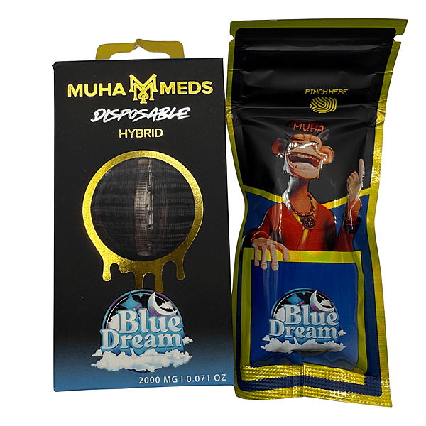 Muha Meds Blue Dream THC Vapes