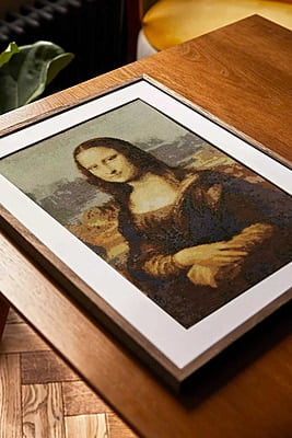 La Gioconda di Leonardo da Vinci, Le Louvre, Kit Punto Croce