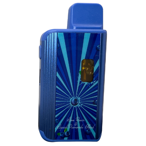 Baked bar vape live resin liquid diamonds blend Blueberry Diesel