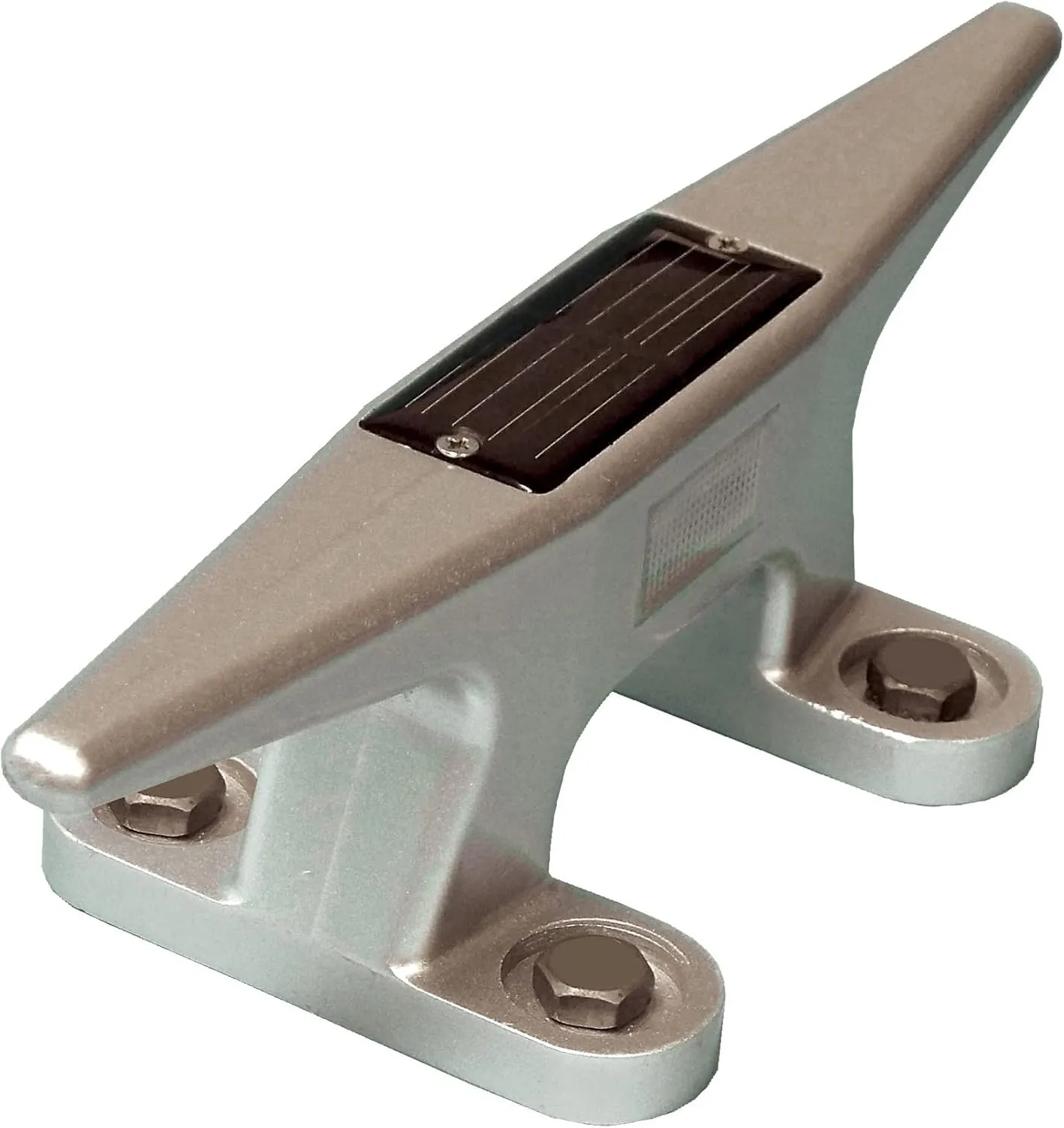 Dock Edge + Dock Cleat Boat Open Base Solar Lighting, 10-Inch