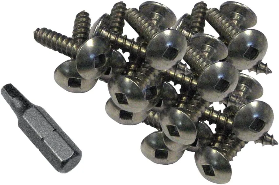 Dock Edge Stainless Steel Profile Fasteners 100 PCS 1"