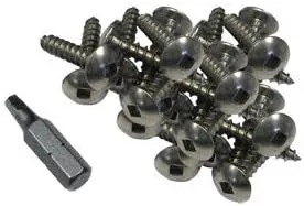 Dock Edge Stainless Steel Profile Fasteners 100 PCS 1"