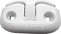 Dock Edge + Almag 35 Flip-Up Dock Cleat, 6-Inch, White