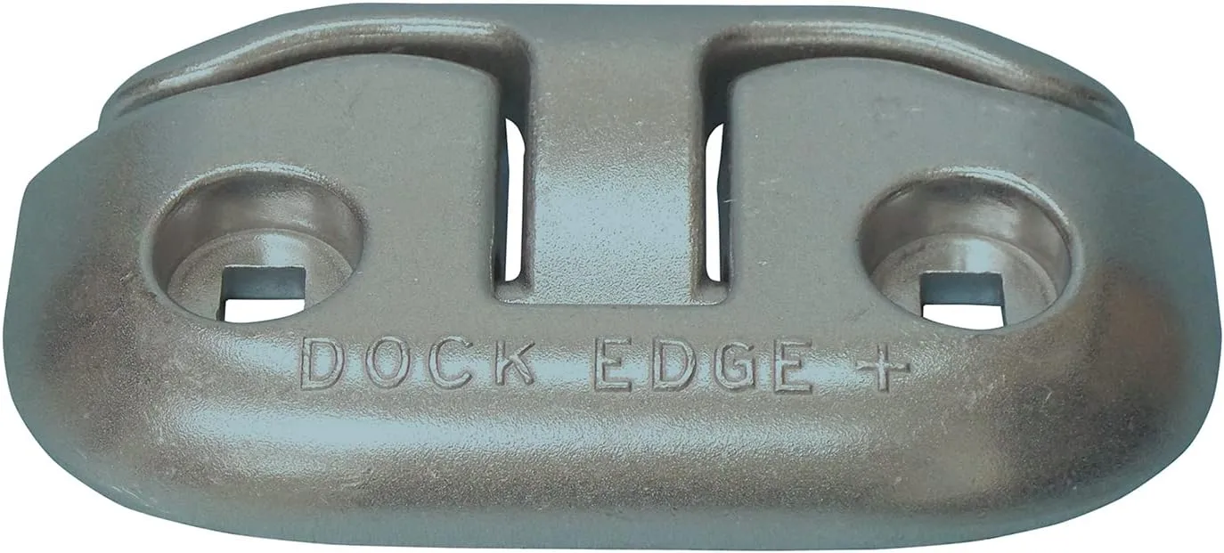 Dock Edge Flip Up Dock Cleat 6" - Polished
