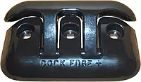 Dock Edge Flip-Up Dock Cleat - 8" - Black Aluminum