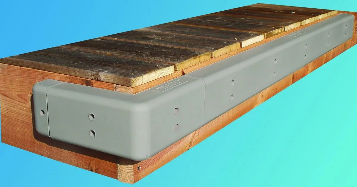 Dock Edge Dockap Premium Foam Profile Large 2" Cap - Putty