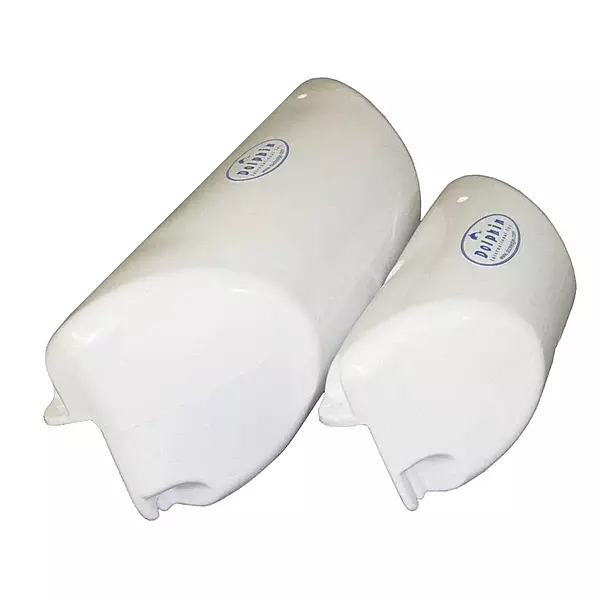 Dock Edge Dolphin Dockside Bumper 8.5 x 24 White