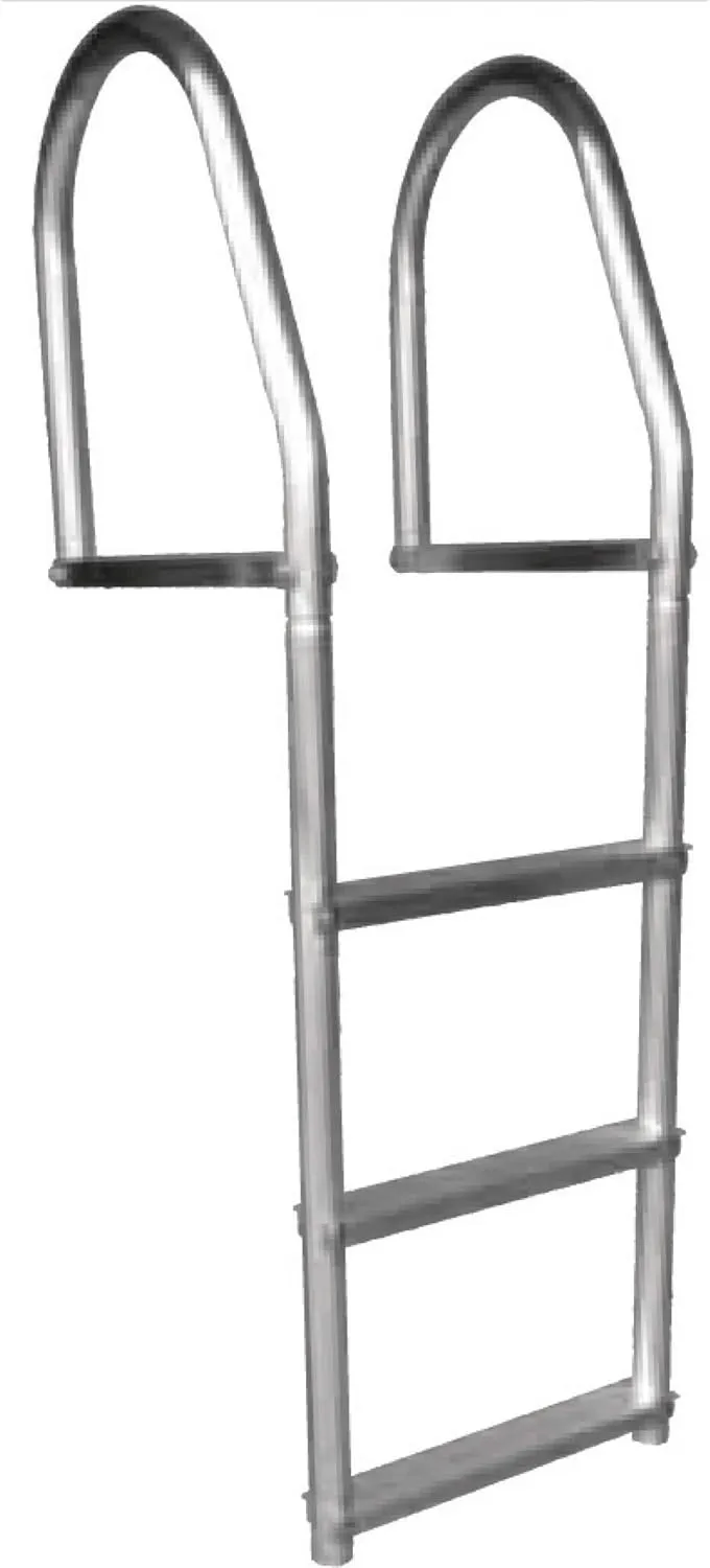 DOCK EDGE Fixed Eco Weld-Free Aluminum Dock Ladder