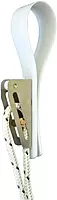 Dock Edge Boat Fender Line Holder w/Adjuster - White