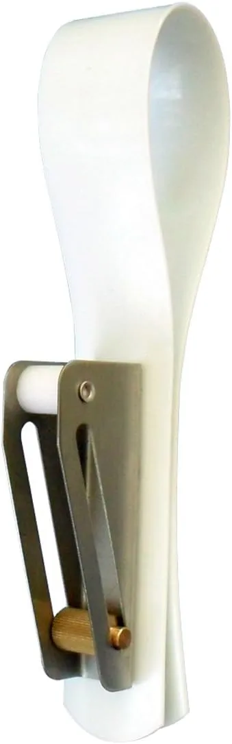 Dock Edge Boat Fender Line Holder w/Adjuster - White