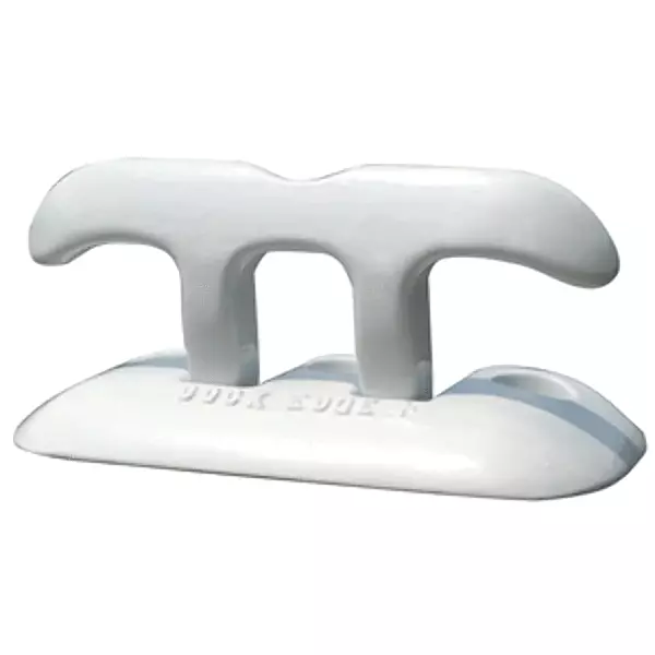 Dock Edge Flip Up Dock Cleat 8" - White 8''