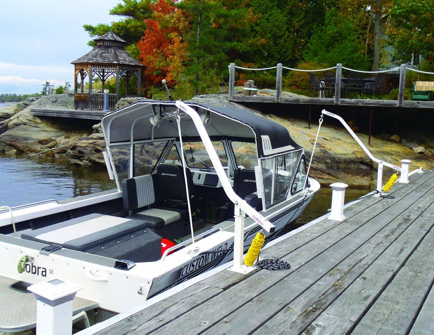 DOCK EDGE Mooring and Docking System (Set of 2) - Includes Lines and Hardware