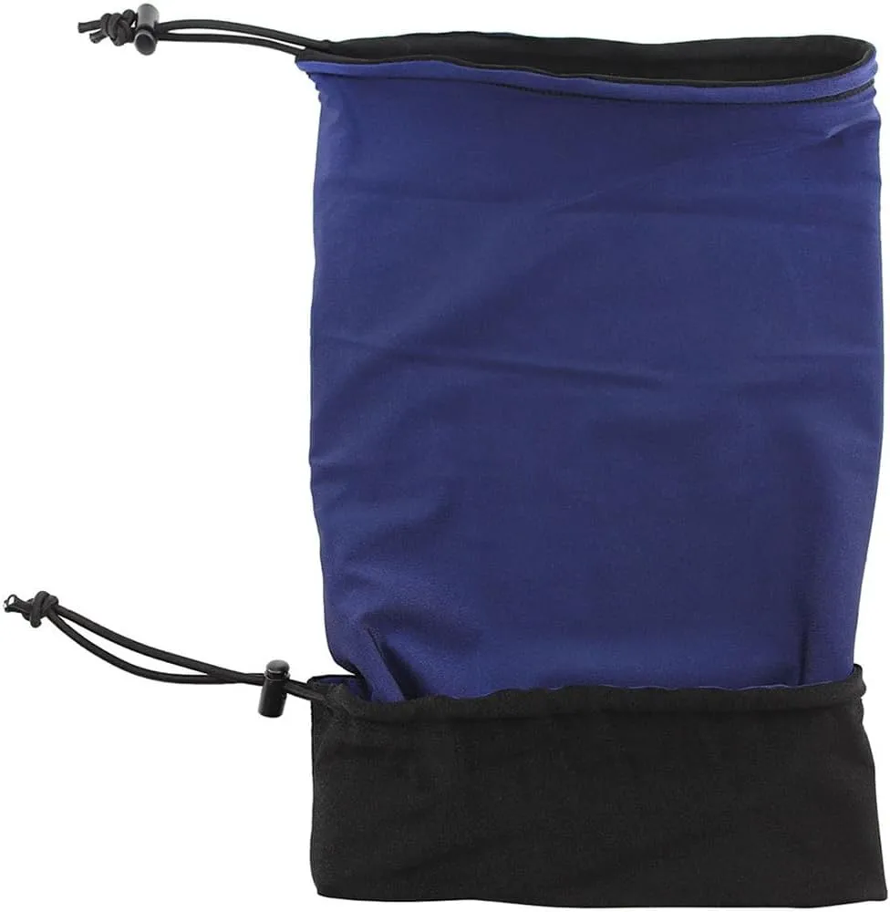 Dock Edge Reversible Fender Cover - Black/Blue - X-Large