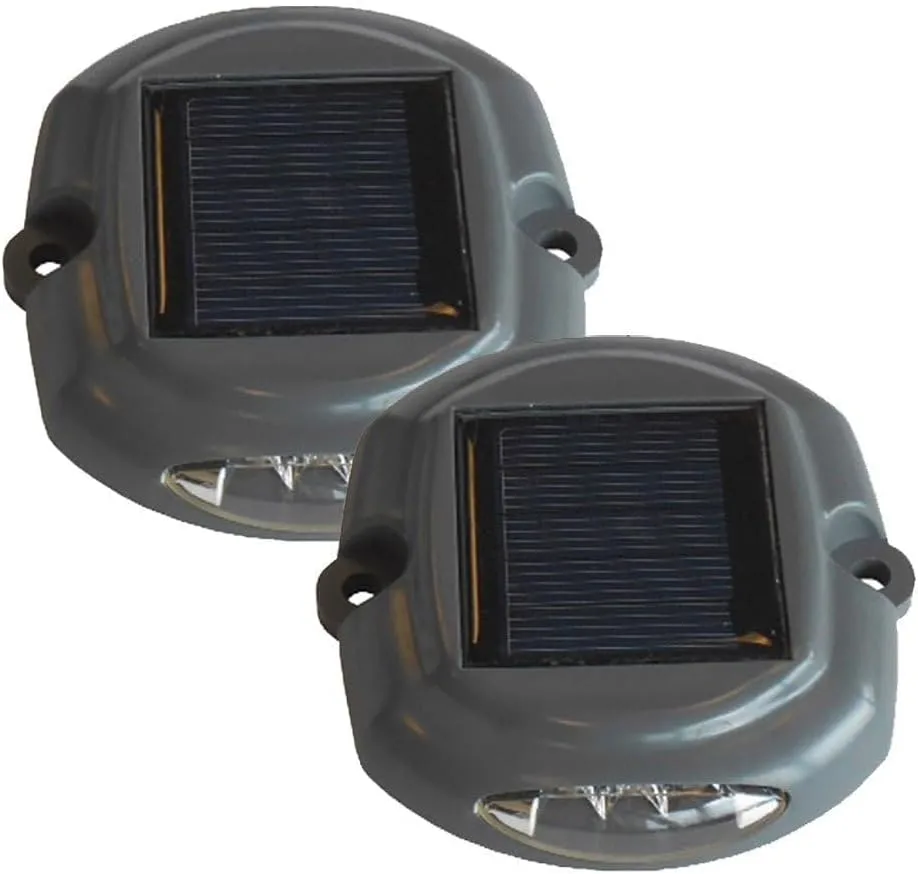 Dock Edge Docklite Solar Dock & Deck Light - 2-Pack