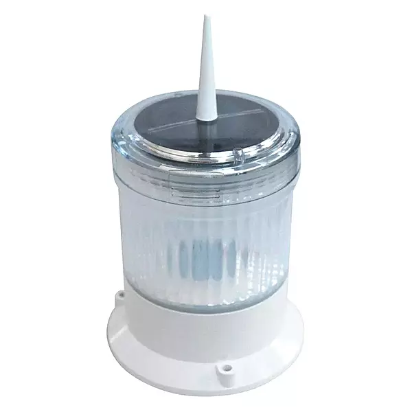 Dock Edge Solar Piling Cap Light