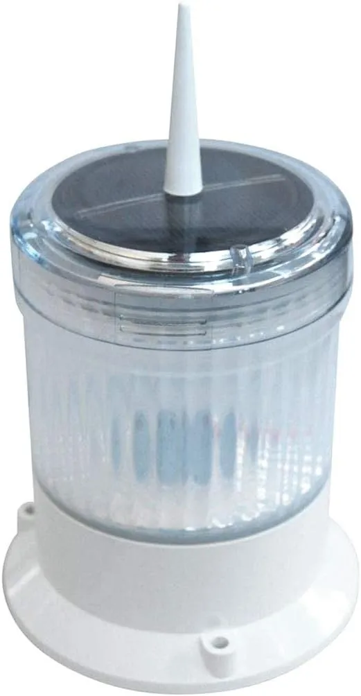Dock Edge Solar Piling Cap Light