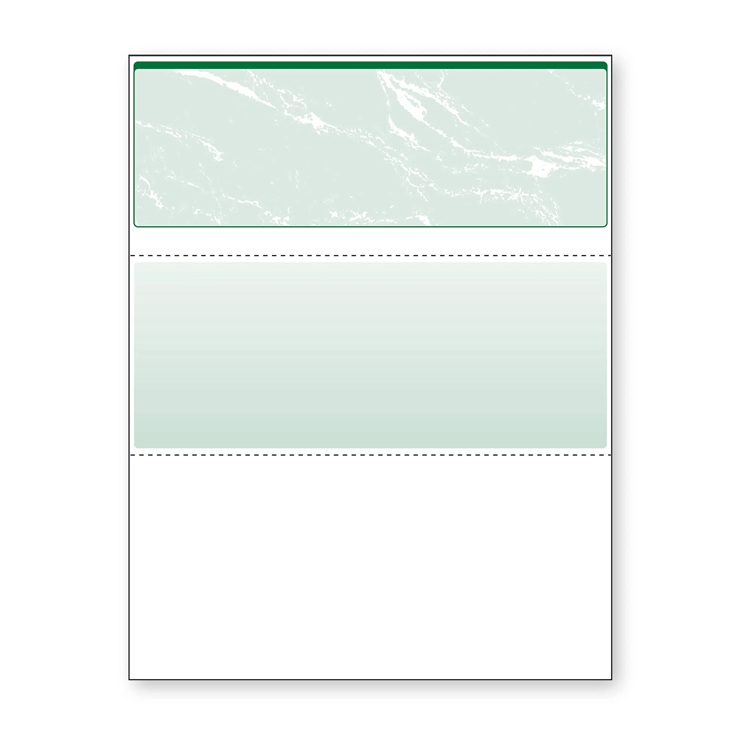 DocuGard Marble Security Business Checks, Letter 8.5 x 11