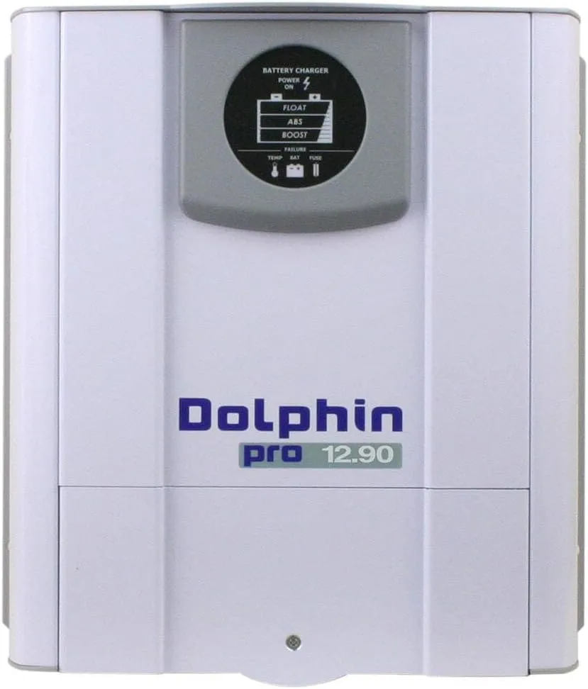 Dolphin Charger Pro Series Dolphin Battery Charger - 12V, 90A, 110/220VAC - 50/60Hz