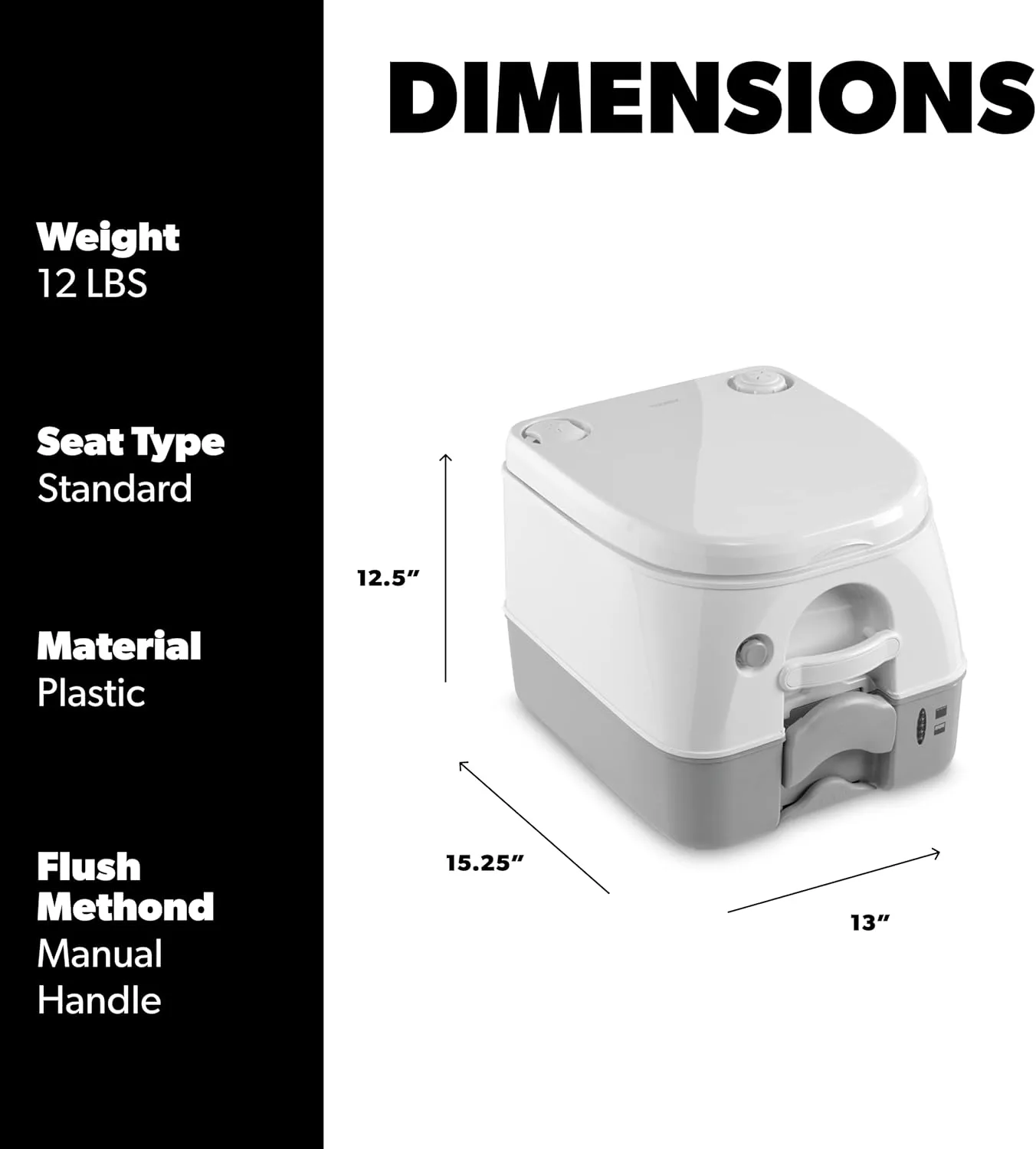 DOMETIC 970-Series Portable Toilet