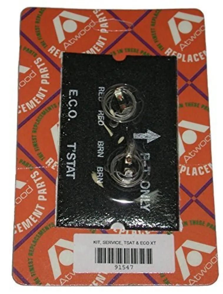 Atwood 91547 Front Mount ECO Thermostat Kit - Black