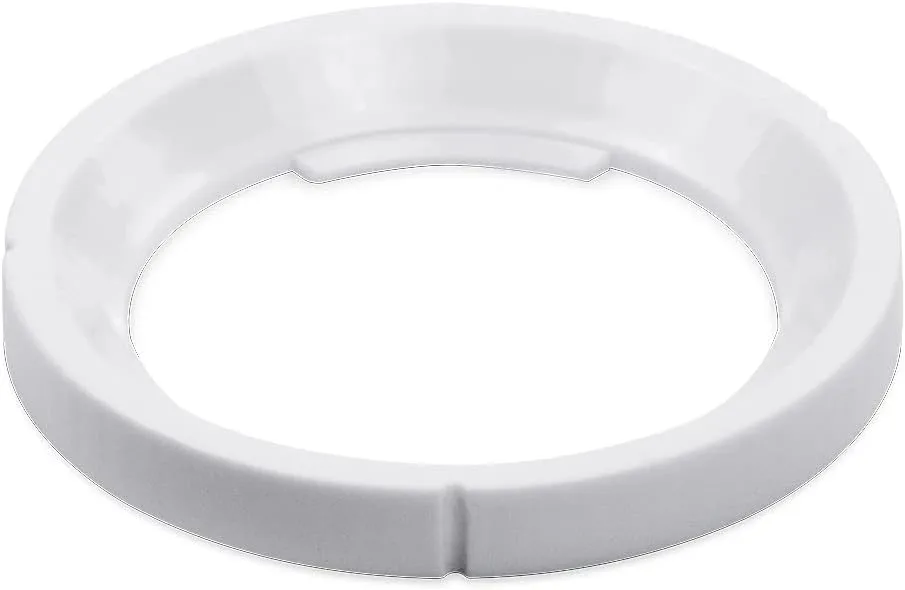 Dometic RV Base Ring Insert Kit - EcoVac O-ring, White, 5.2 in OD x 3.75 in ID