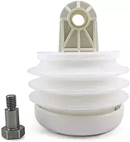 Dometic 385230980 OEM Toilet Bellows Pump for S and J Series Vacuum Pumps and T Series Discharge Pumps | White 9.09 x 5.39 x