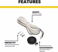 Dometic 385230980 OEM Toilet Bellows Pump for S and J Series Vacuum Pumps and T Series Discharge Pumps | White 9.09 x 5.39 x