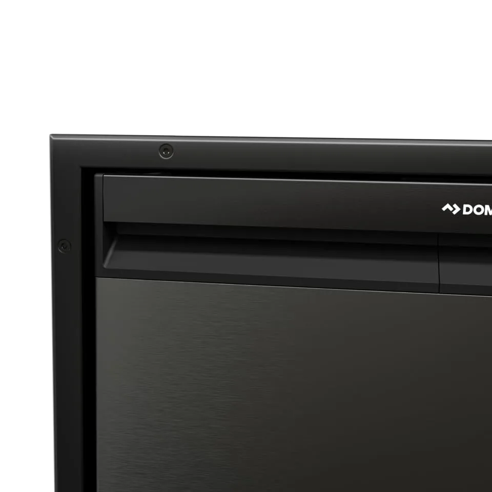Dometic UFM 115SB, Universal Flush-Mount Frame for NRX 115, Black