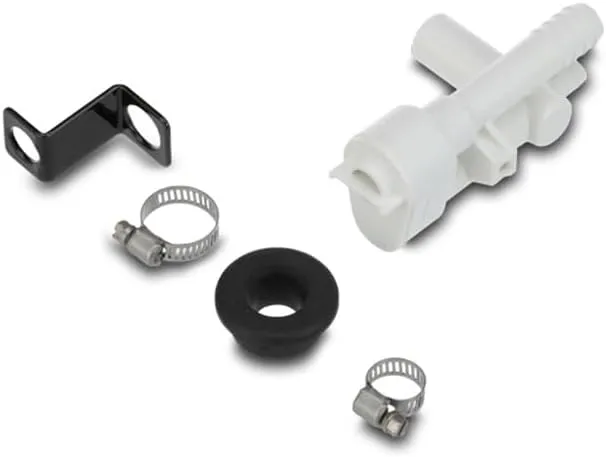Dometic 385230335 Traveler Lite Vacuum Breaker Kit with Spray , Black
