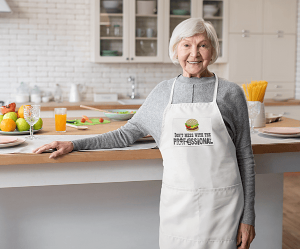 Don't Mess The Professional Embroidered Apron