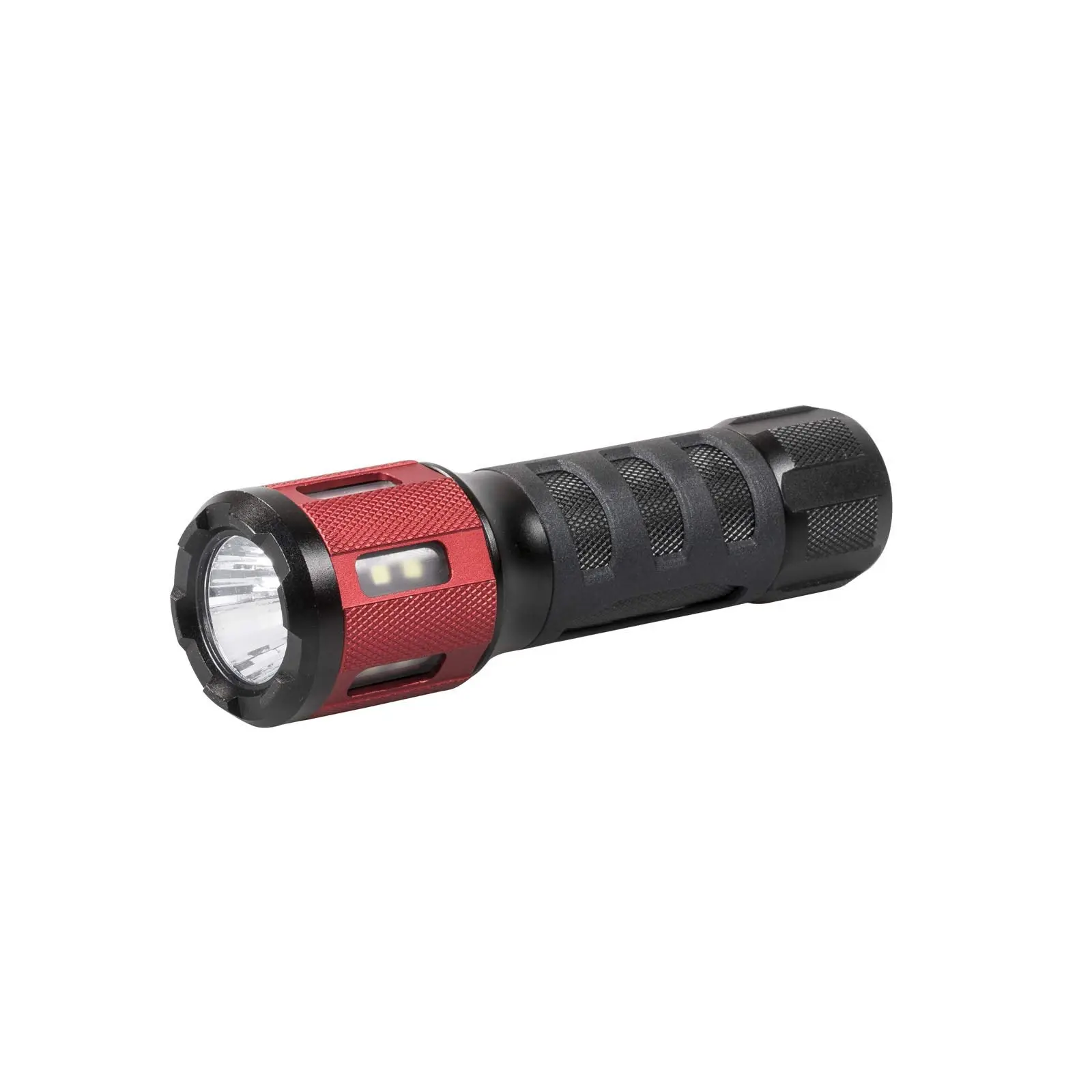 Dorcy Ultra HD Series Twist Flashlight - 360 Lumen, 3 x AAA, Aluminum, Black/Red