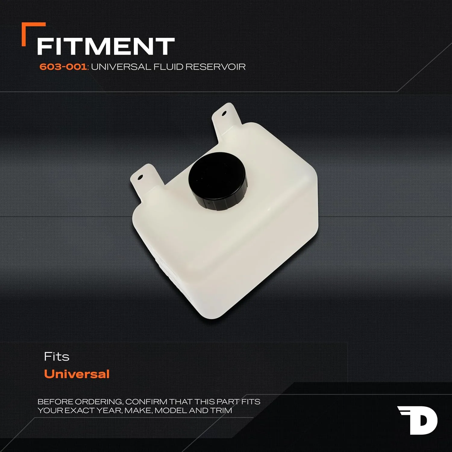 Dorman 603-001 Universal Fluid Reservoir with Cap
