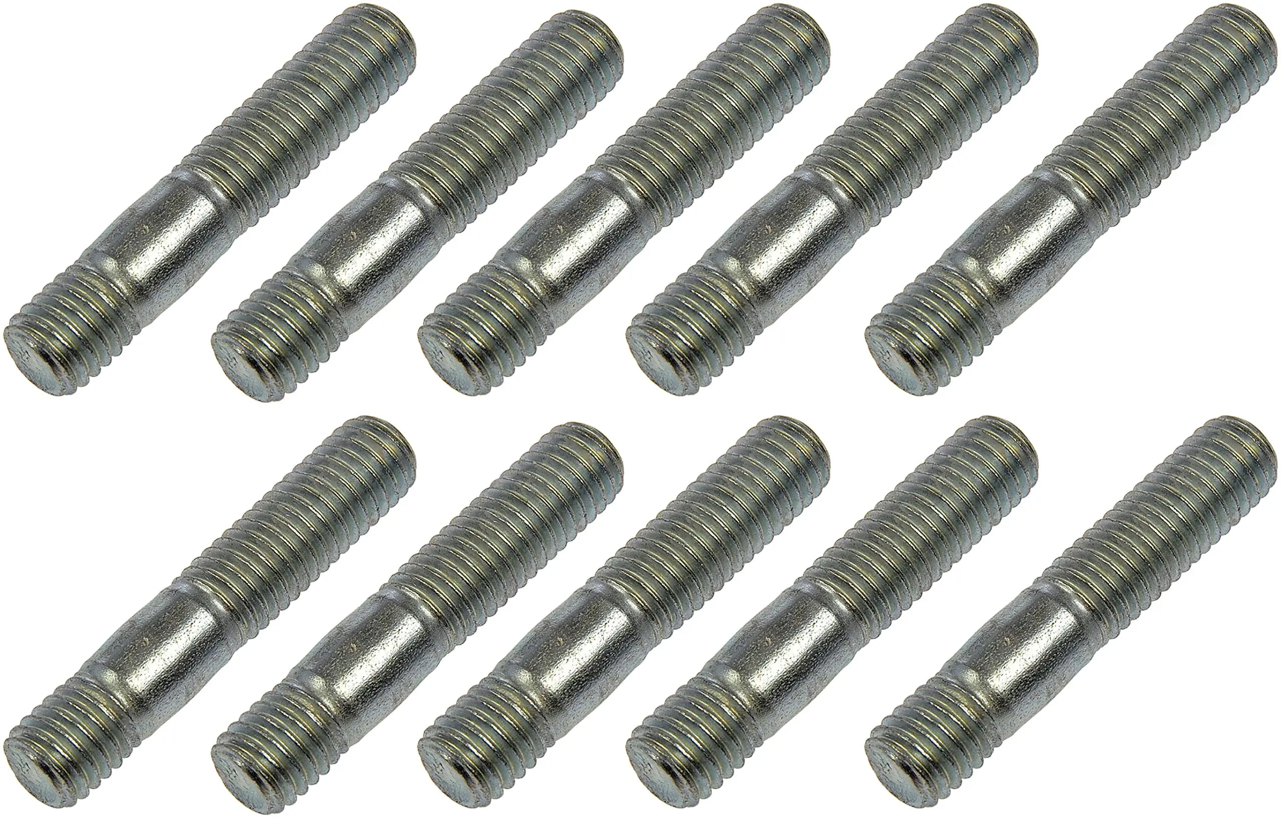 Dorman 675-352 Double Ended Stud - M10-1.50 x 27 mm and M10-1.50 x 12 mm, 10 Pack
