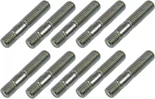 Dorman 675-352 Double Ended Stud - M10-1.50 x 27 mm and M10-1.50 x 12 mm, 10 Pack