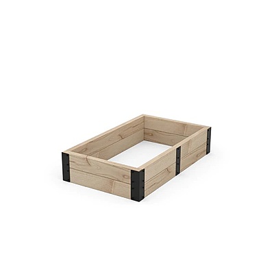 Double High Raised Planter Kit with Supports