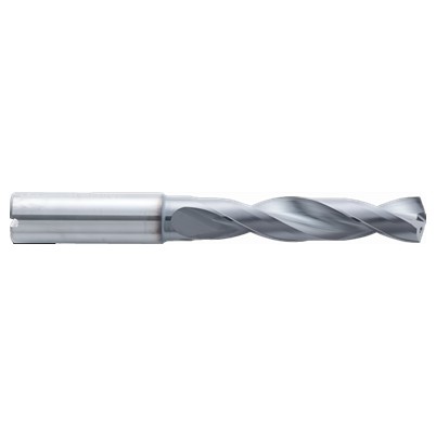 3.10mm (about 0.122 in) TiAlN Coated 5D High Performance Solid Carbide Drill(03100.5D.140.R02.)