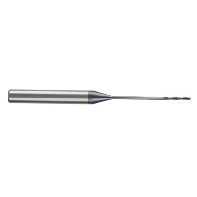 High Performance AlTiN Coated 4 Flute Solid Carbide Micro Ball Nose End Mill(01200.03600.R04.R00600.)